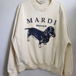 [2회 착] 마르디메크르디 맨투맨 크림 블루 free