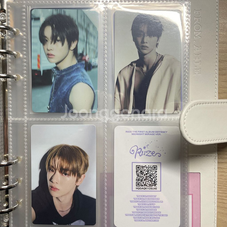 성찬 포토카드 + 바인더 일괄*--6