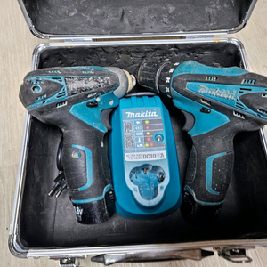 마끼다 10.8V 충전 드릴 콤보 (스크류, 임팩) 세