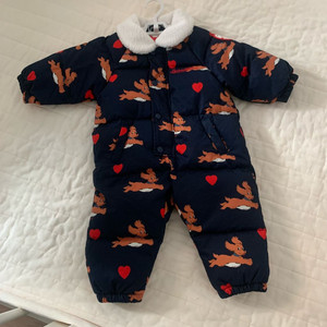 베베드피노 덕다운 우주복 90