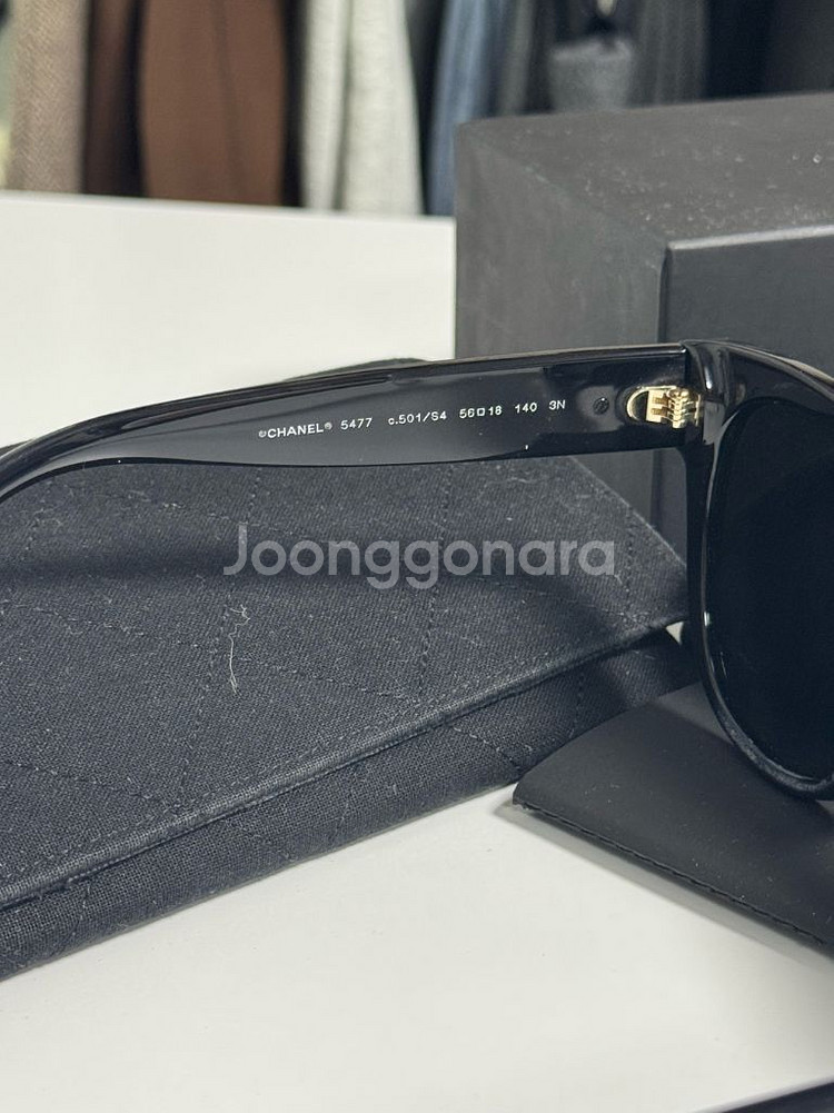 샤넬 선글라스 ch5477 하트 라운드 버터플라이--3