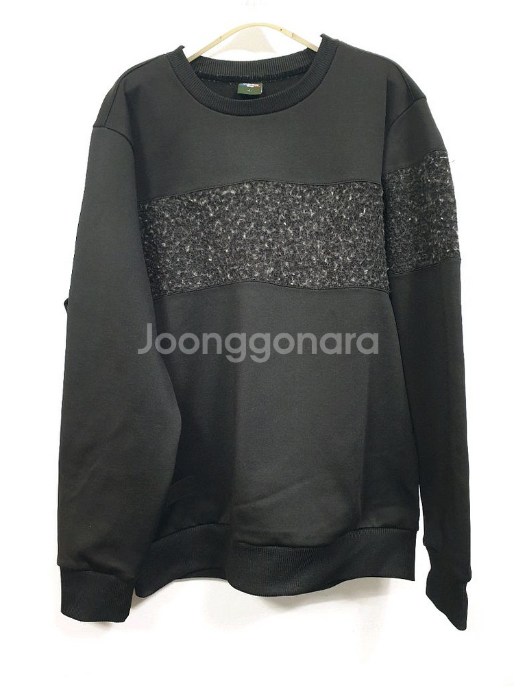 아이더 검정색 리아트 맨투맨 티셔츠 L사이즈--0