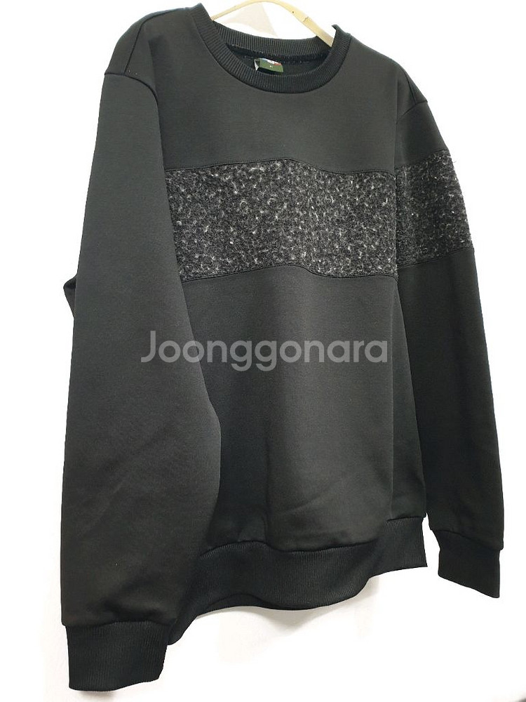 아이더 검정색 리아트 맨투맨 티셔츠 L사이즈--2