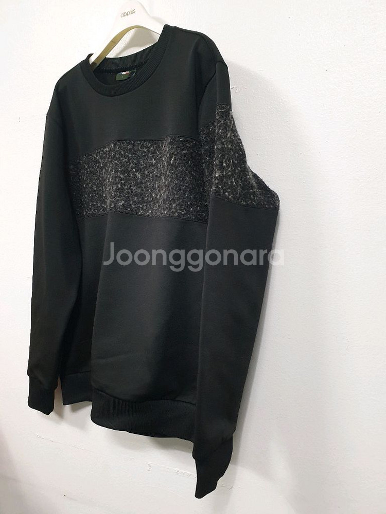 아이더 검정색 리아트 맨투맨 티셔츠 L사이즈--1