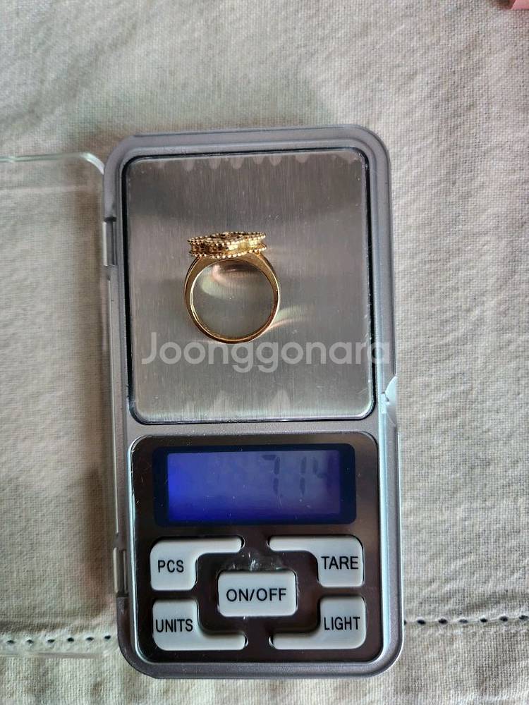 18k옐로골드반지(주말할인)--2