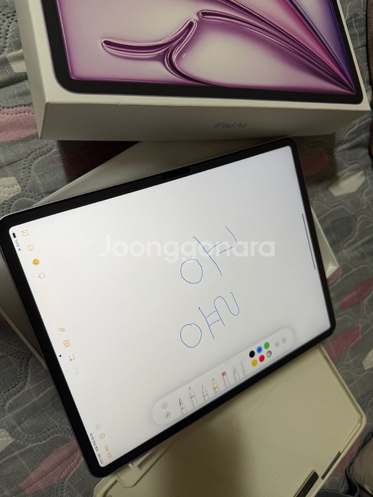 아이패드 에어 13 M3 퍼플 128GB Wi-Fi--1