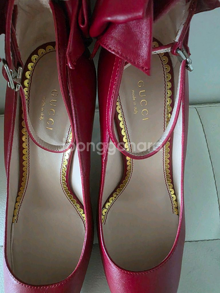 구찌 하이힐 (정품(2회착용--3