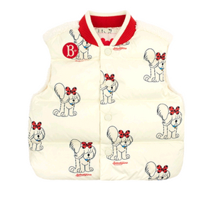 베베드피노 마틴 덕다운 패딩 조끼 90 새상품