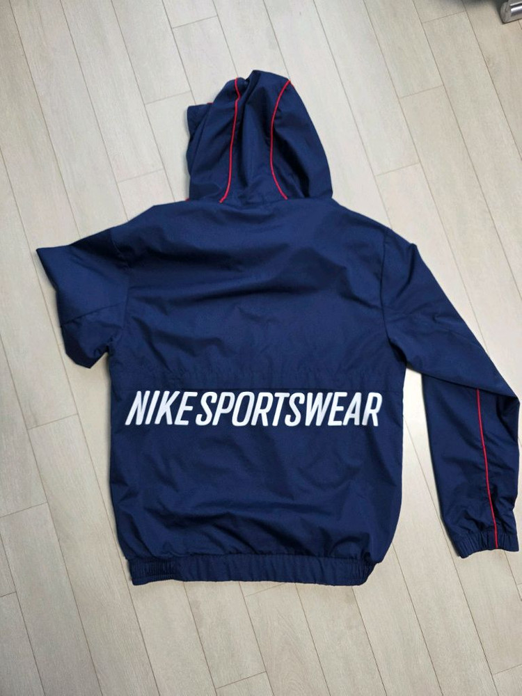 나이키 아노락 후드 네이비 S--1