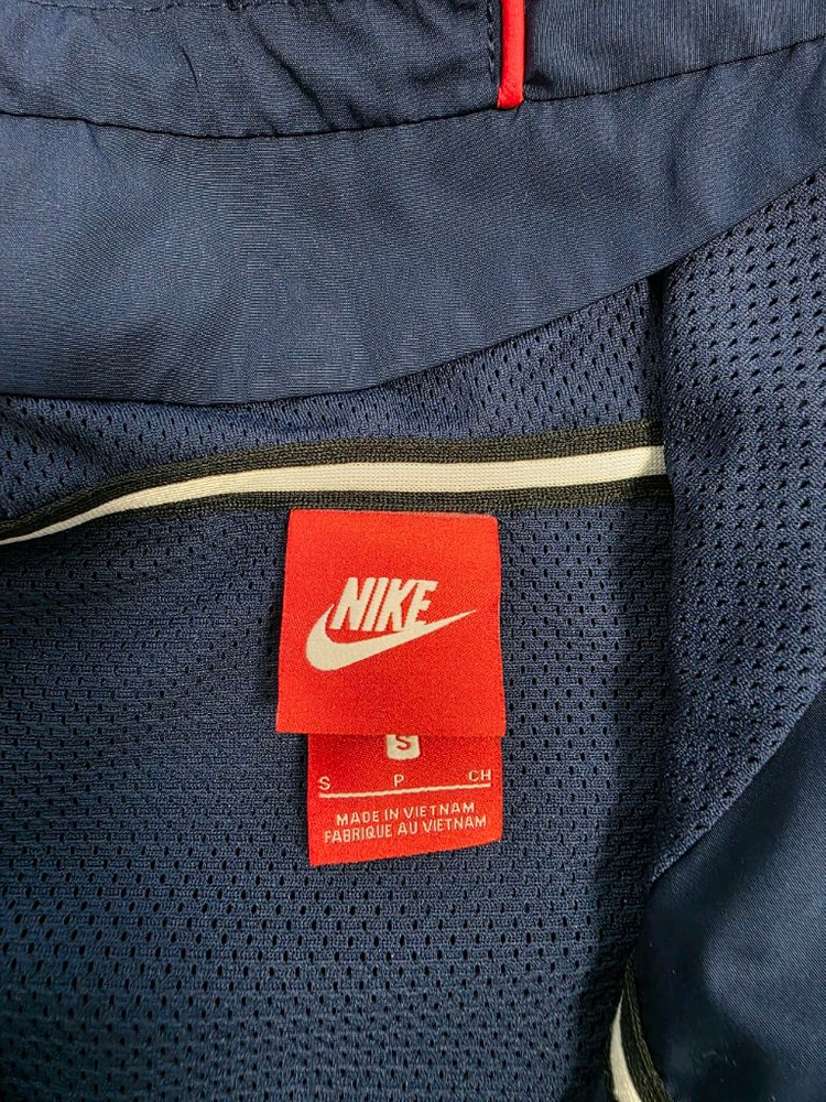 나이키 아노락 후드 네이비 S--2