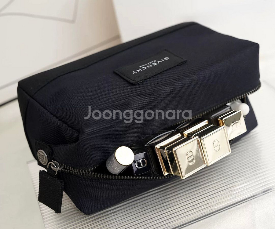 지방시 남녀공용 캔버스 여행용 화장품 파우치--4