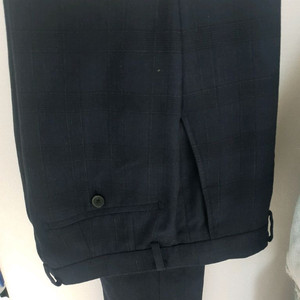 BASIEG 잔체크 바지