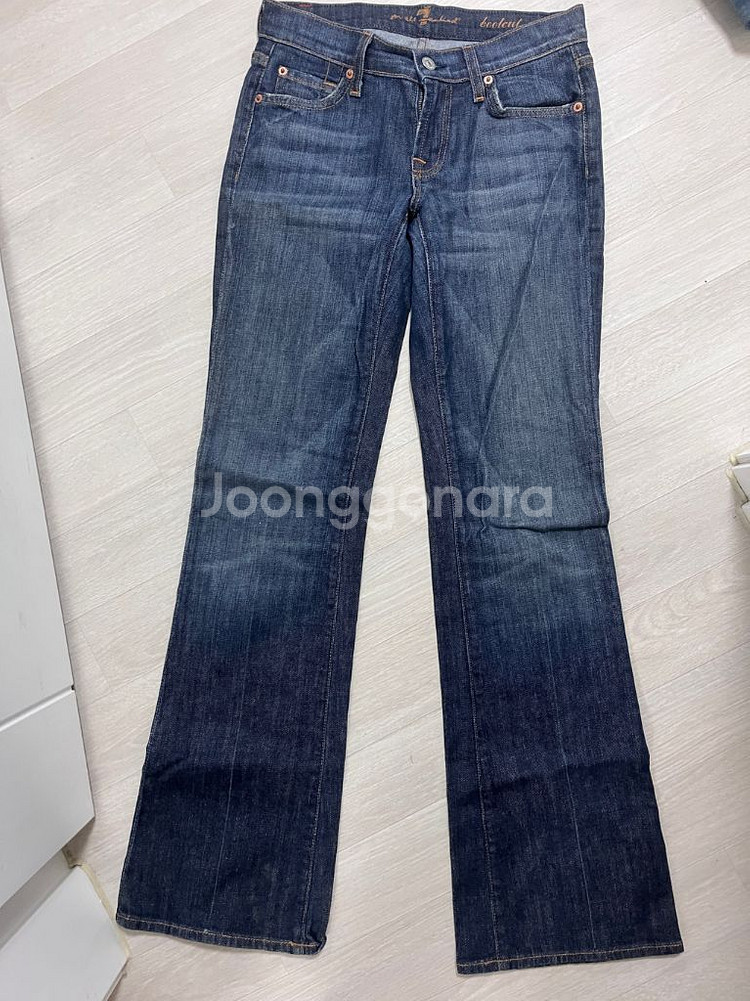 세븐진 부츠컷 25,26사이즈 2장--0