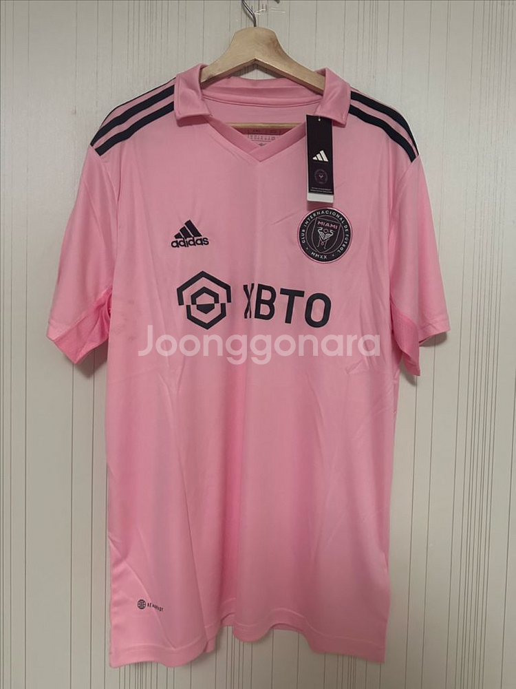 새상품 특가 인터마이애미 홈 유니폼 메시 마킹--1