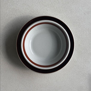 [빈티지] 아라비아 핀란드 로즈마린 씨리얼볼 A