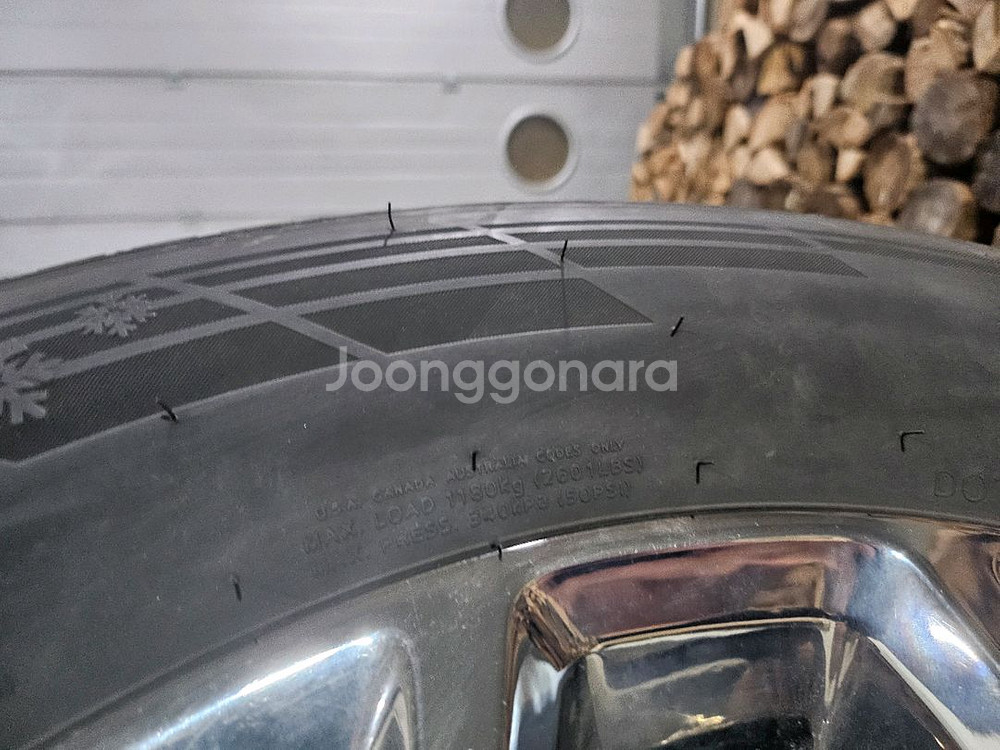 모하비 윈터 휠 타이어 TPMS--2