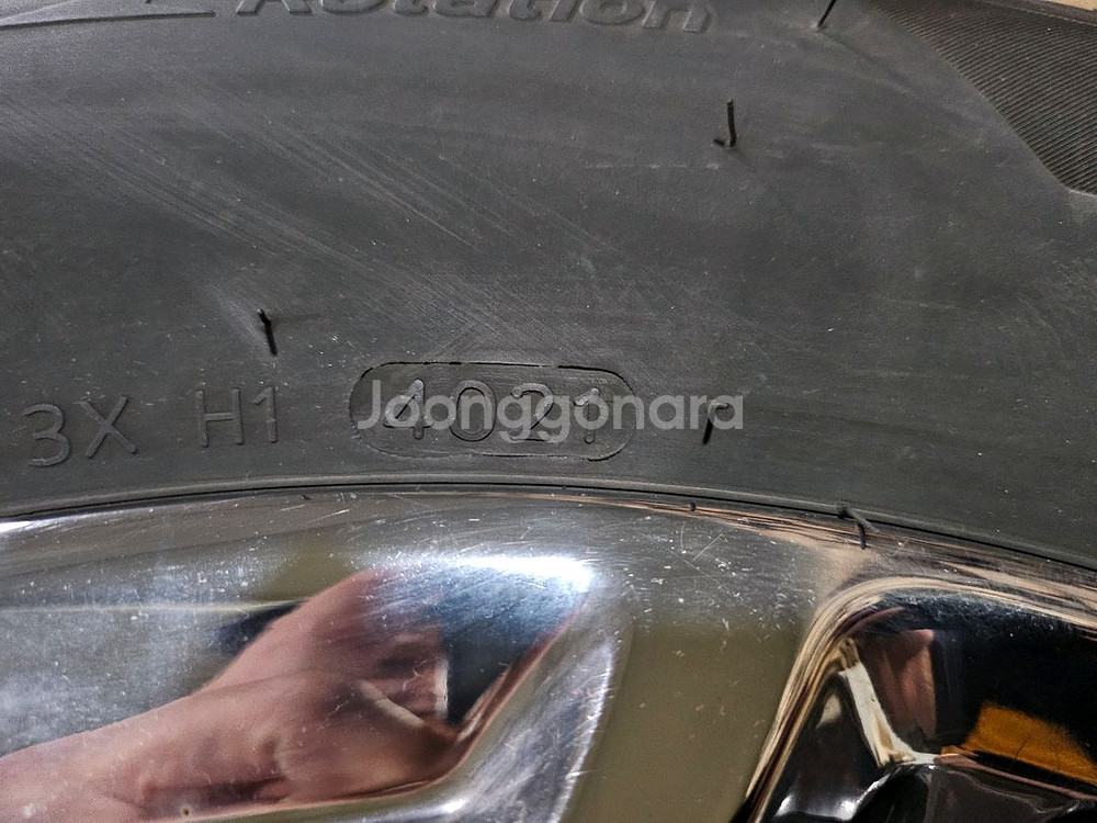 모하비 윈터 휠 타이어 TPMS--4