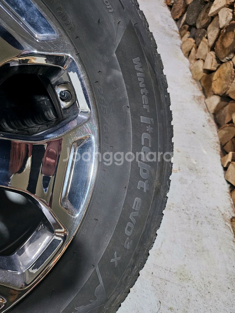 모하비 윈터 휠 타이어 TPMS--3