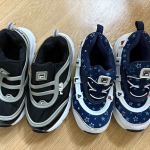 휠라키즈 운동화 200 두개일괄