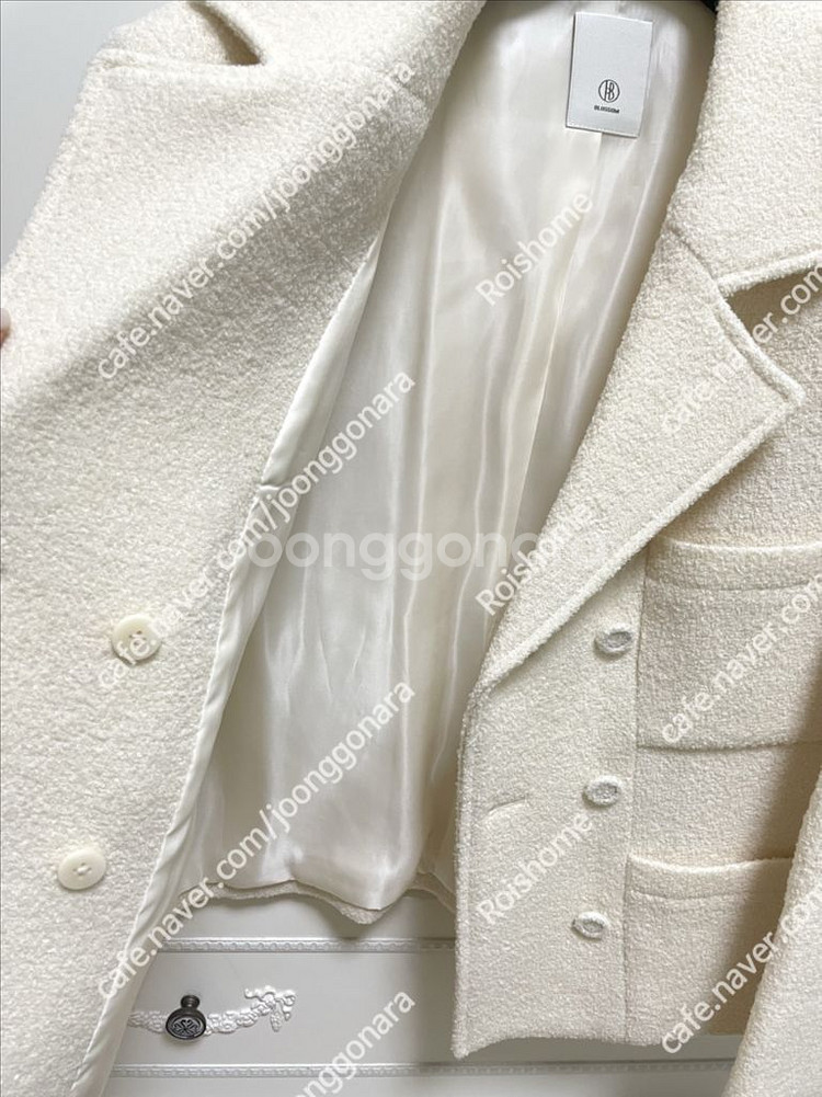 블로썸컴퍼니 부클 트위드자켓--5