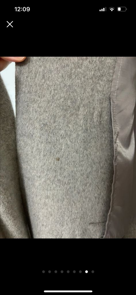 유라고 울 더플코트 떡볶이 하프코트--7