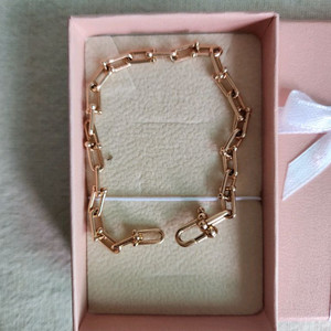 18k핑크골드팔찌