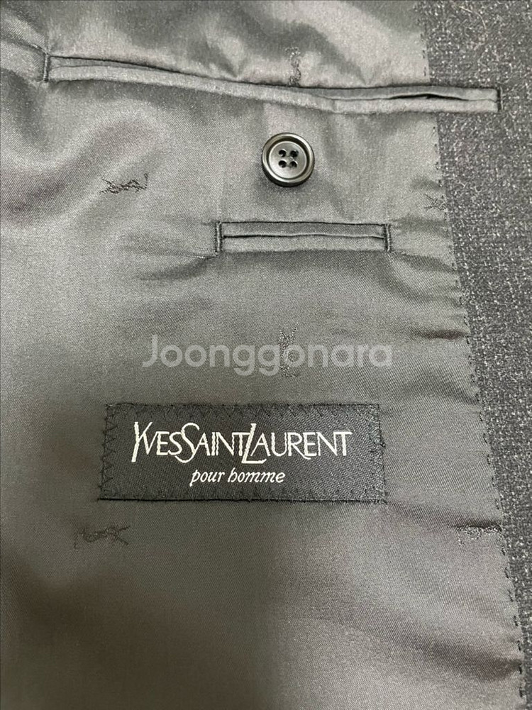 생로랑 캐시미어 자켓--5