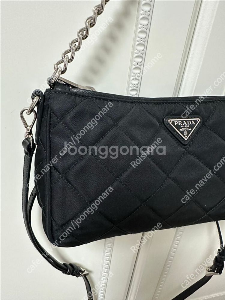프라다 체인 토트백 크로스백--1