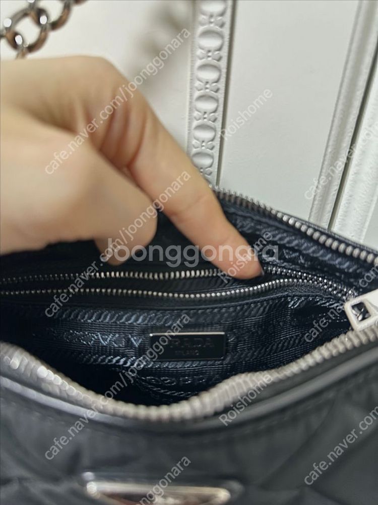 프라다 체인 토트백 크로스백--7