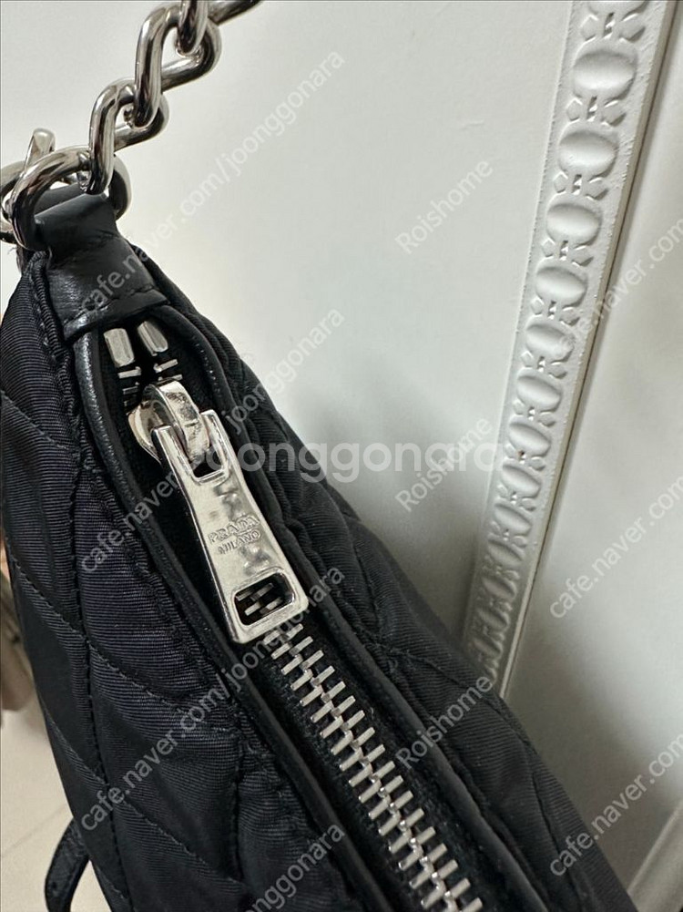 프라다 체인 토트백 크로스백--3