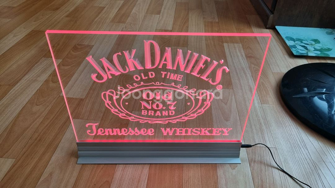 잭다니엘 네온 led--0