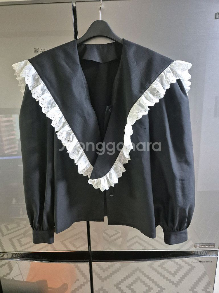 js뉴욕 레이스 블라우스--1