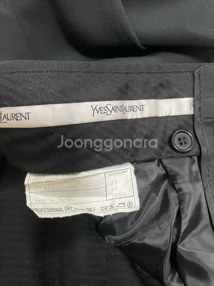 생로랑 네이비 셋업--5