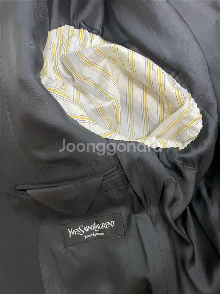 생로랑 네이비 셋업--7