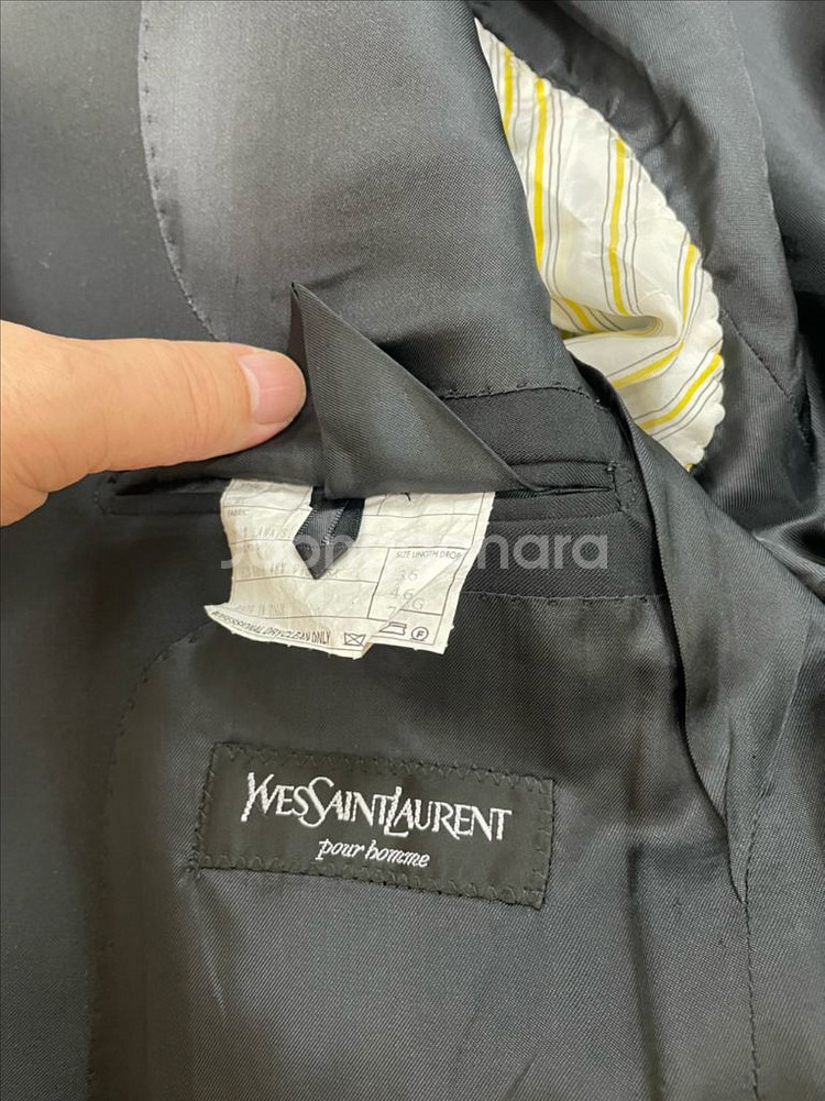 생로랑 네이비 셋업--6