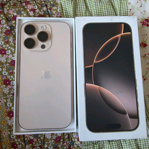 아이폰 16프로 데저트 티타늄 팔아요