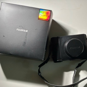후지필름 x100f 실버 풀박스 정품케이스