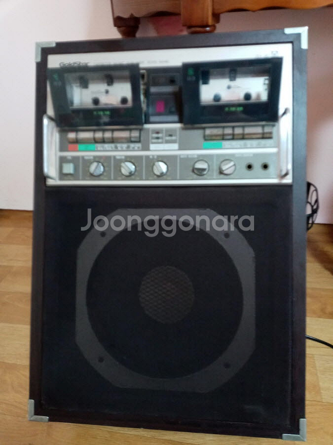 88년도 금성 GY-80 에코밴드 뽕짝 카세트 앰프--9