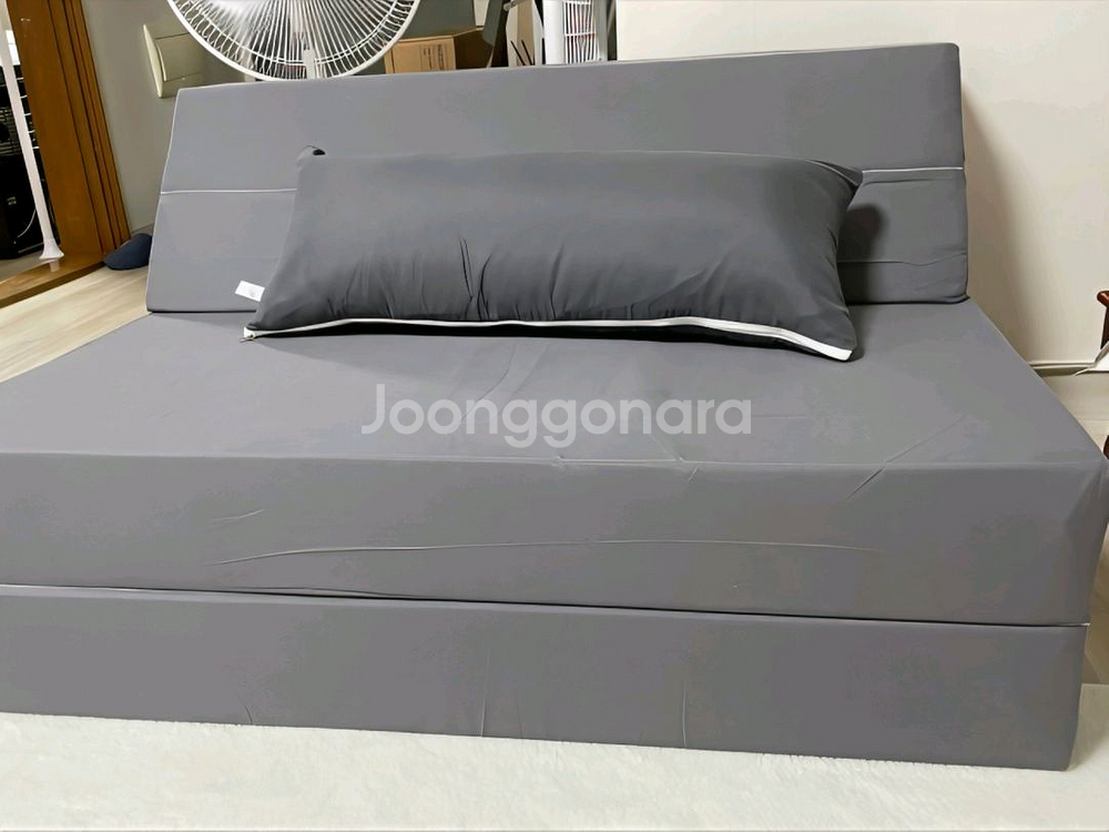 [최저가]4단 접이식 쇼파+매트리스 쇼파베드 방수 침대--4