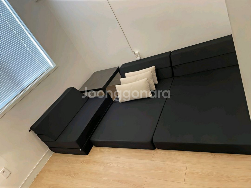 [최저가]4단 접이식 쇼파+매트리스 쇼파베드 방수 침대--6