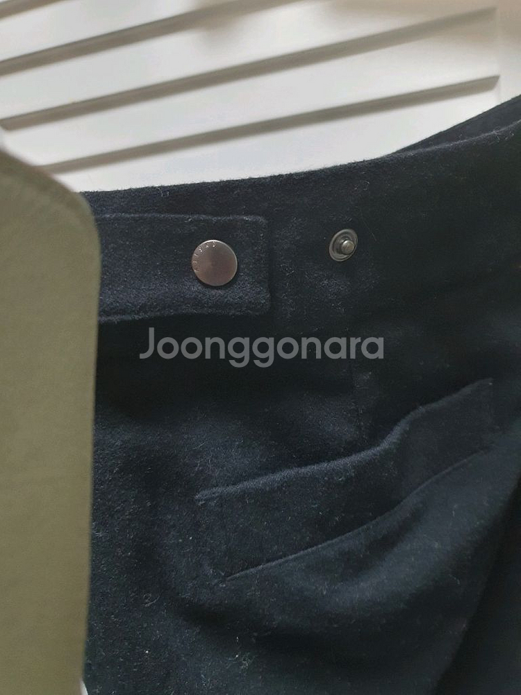 시스템 모직 스커트 55--3