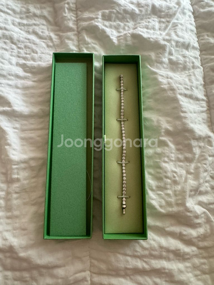 스와로브스키 matrix 테니스 팔찌--3