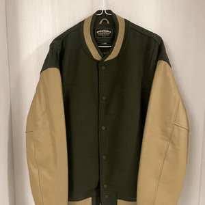 프리즘웍스 바시티 자켓 XL / 소가죽 / 택없는새제품