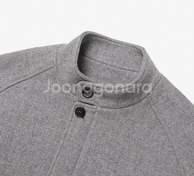 블랭크룸 래글런 블루종 울자켓--6