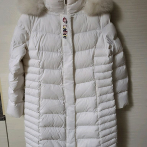 까스텔바작 오리털 후드 롱패딩