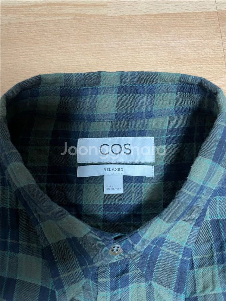 cos 코스 체크 셔츠 판매합니다--1