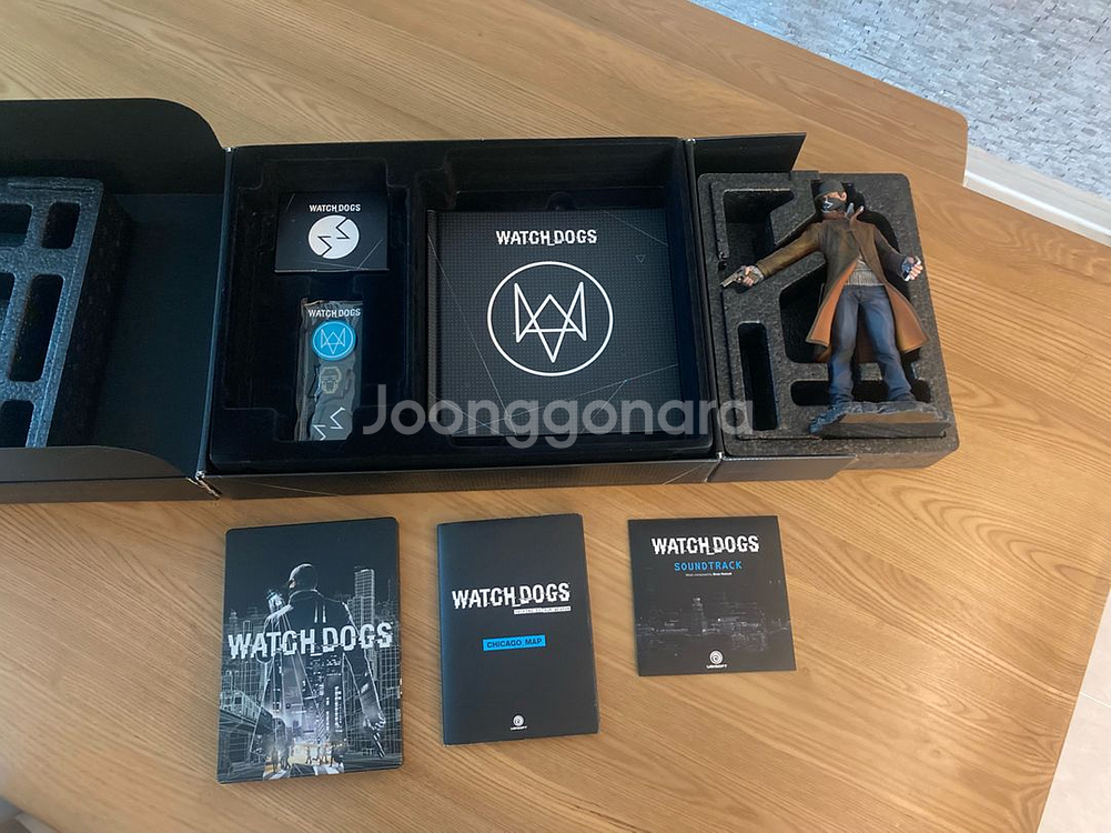 와치독스 데드섹 콜렉터즈에디션 피규어 택포--0