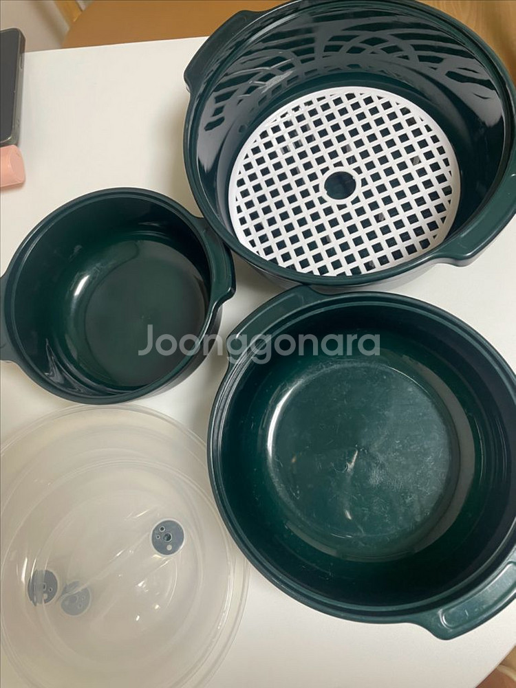 전자렌지용 찜기 세트 / 주방용품/ 간편식--0