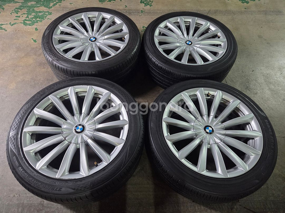 BMW 6GT,7시리즈 19인치 정품 휠타이어--0