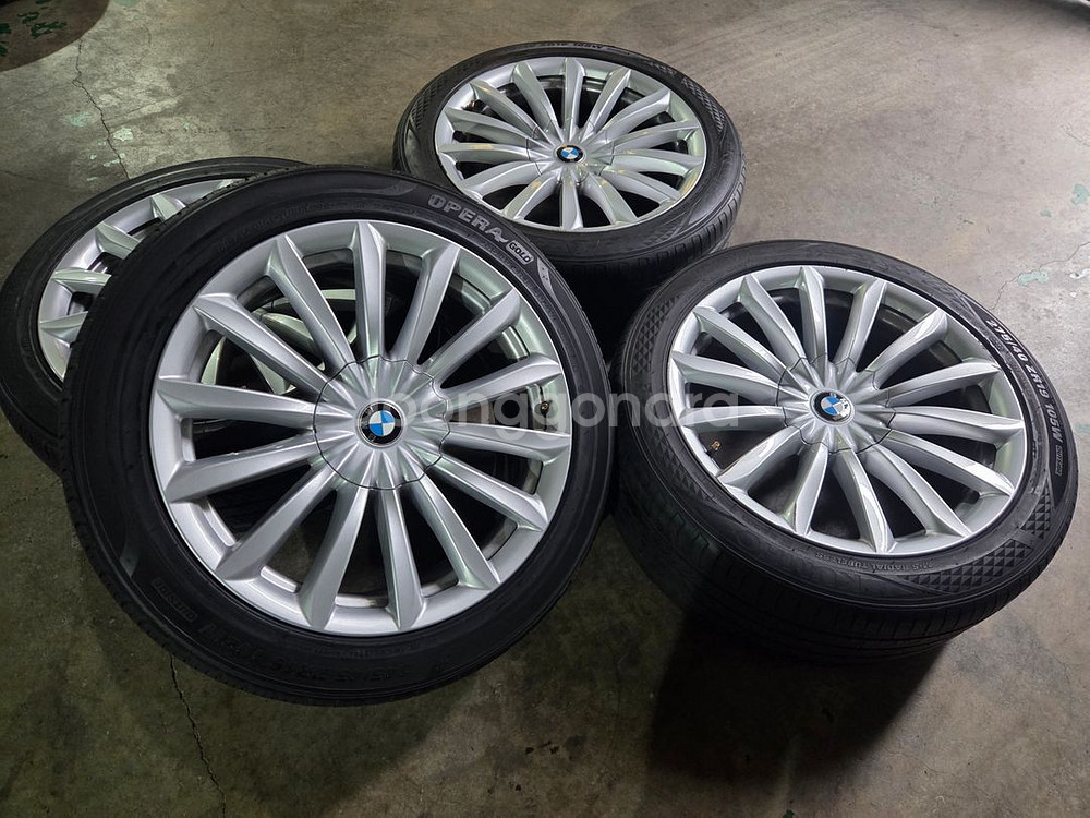 BMW 6GT,7시리즈 19인치 정품 휠타이어--8